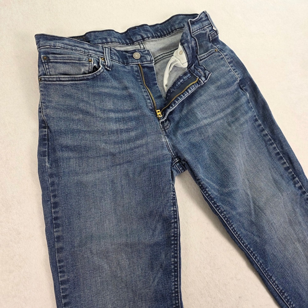 Levis 541 Athletic Taper Mens Blue Jeans 36x30 Stretch Denim Indigo‎ 18181-0084